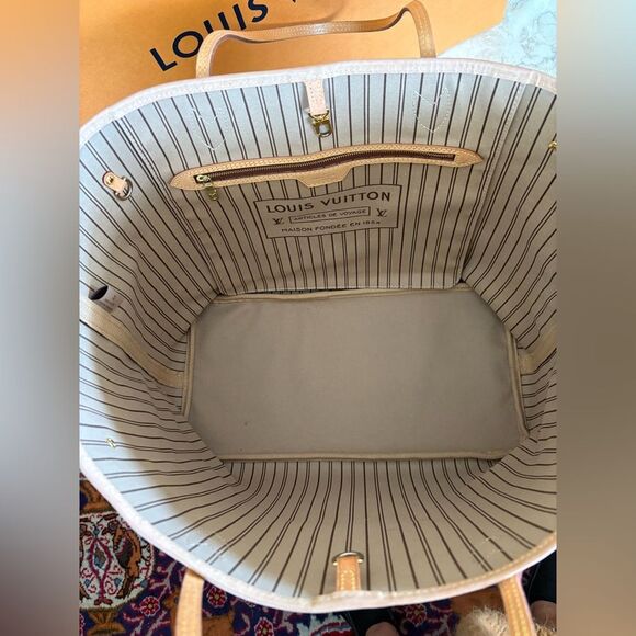 Authentic Louis Vuitton Neverfull GM Classic Monogram Tote Bag Mint Condition - Picture 9 of 17